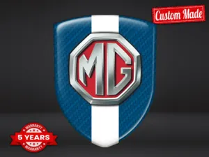 MG Pegatina En Relieve Alta Calidad Profesional Personalizable